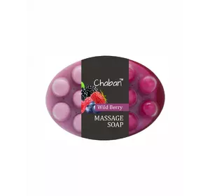 Антицелюлітне масажне мило "Лісова ягода" Chaban 100 g